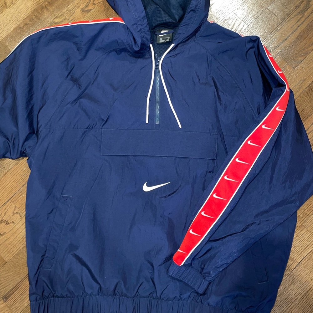 Nike Anorak Windbreaker Mens XXL half zip